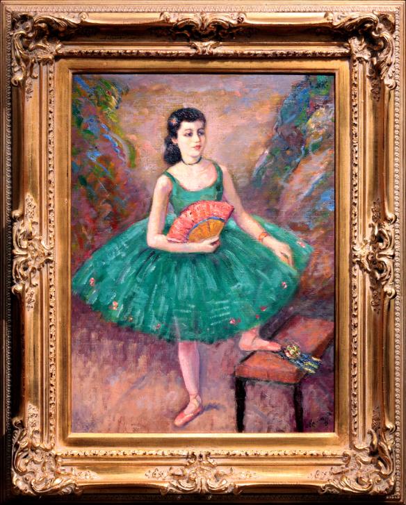 Louis Kronberg Ballerina Painting 