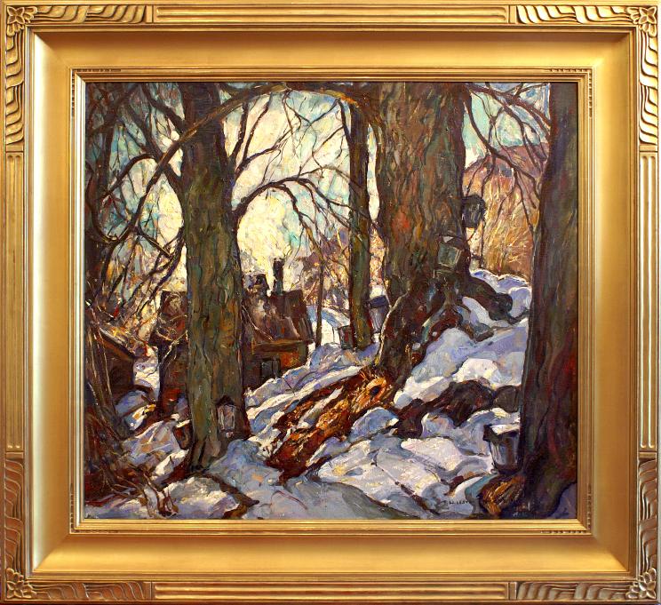 Sugaring Time by William Lester Stevens