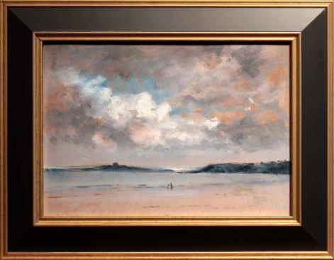 Rene De Braux Beach Painting 