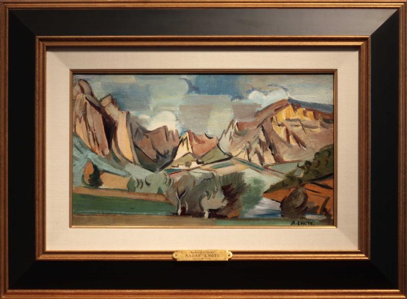 Andre Lhote Mountain Landscape Provence - Drome France