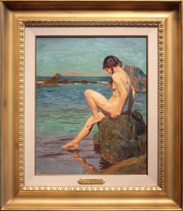 Benito Rebolledo Correa Oil Painting Chilean Artist