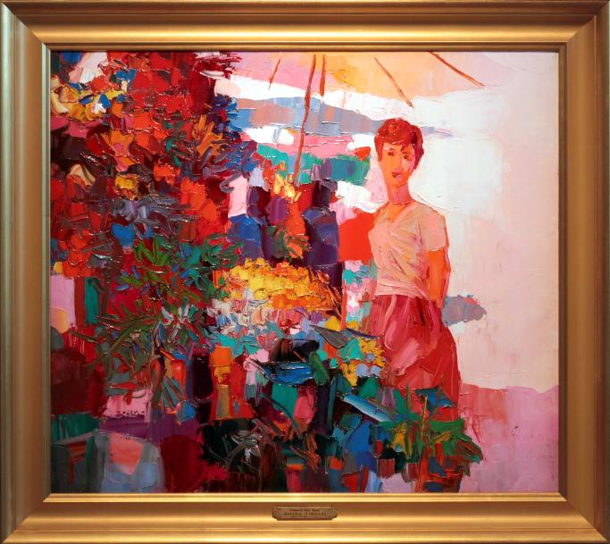 Nicola Simbari oil painting 